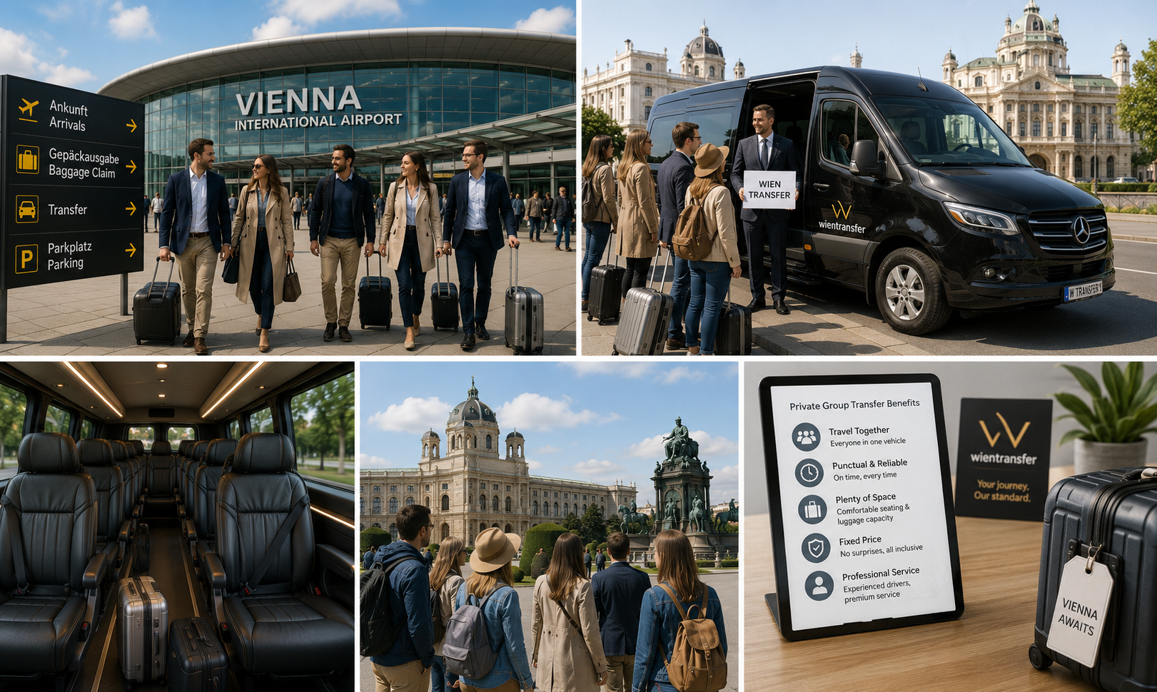 Vienna Airport Groupin kuljetukset: Matkustetaan yhdessä kaupung 